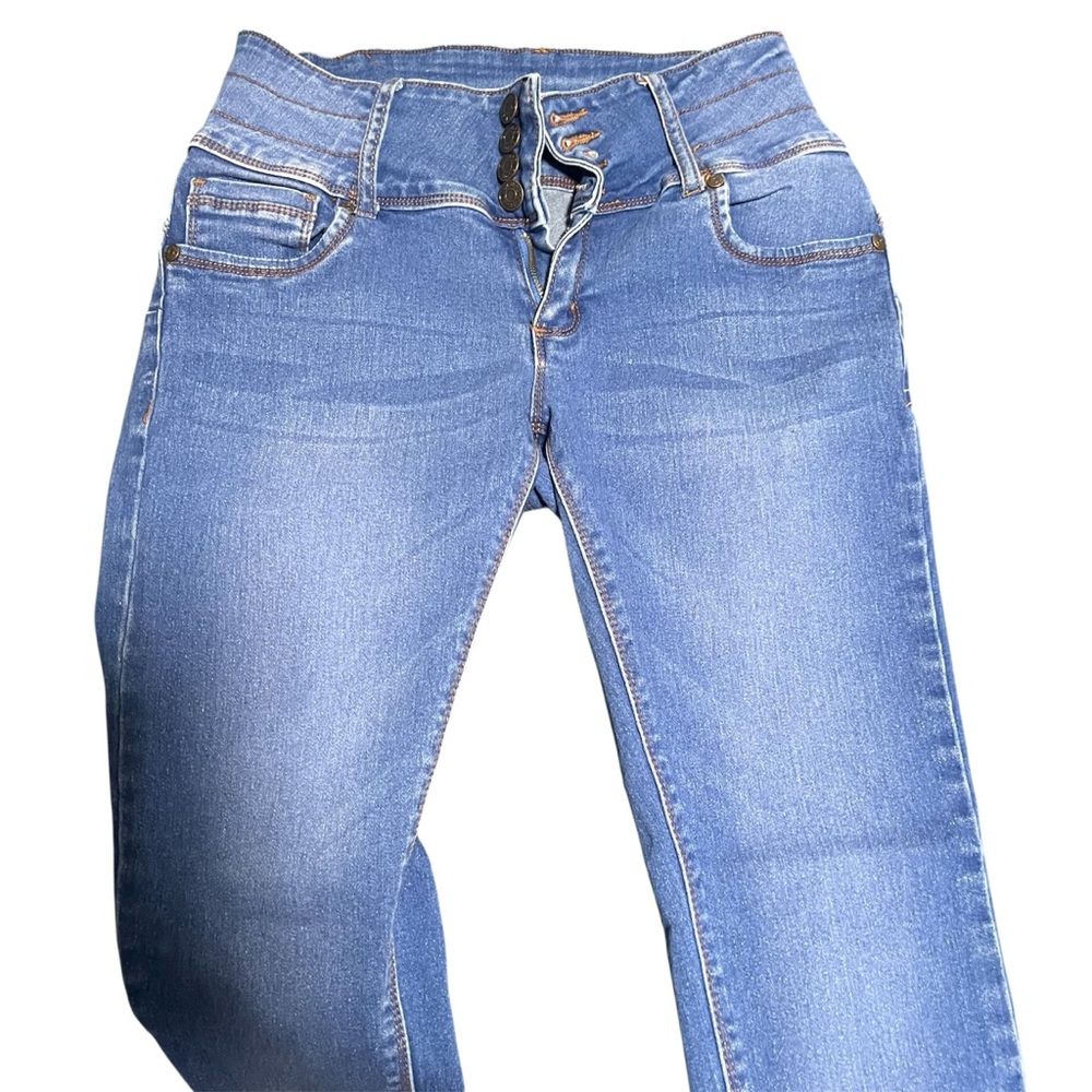 BAMBOO High Rise Blue Women's Jeans